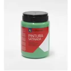 (110522) LA PAJARITA TÉMPERA ESCOLAR BOTE DE 35ML SATINADA VERDE VIVO L-17