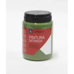 (110822) LA PAJARITA TÉMPERA ESCOLAR BOTE DE 35ML SATINADA VERDE MONTE L-16