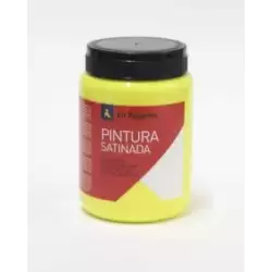 (110922) LA PAJARITA TÉMPERA ESCOLAR BOTE DE 35ML SATINADA AMARILLO LIMON L-01