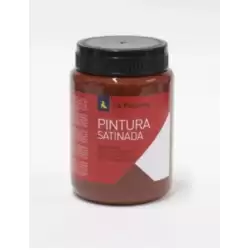 (111122) LA PAJARITA TÉMPERA ESCOLAR BOTE DE 35ML SATINADA  ROJO OXIDO L-08