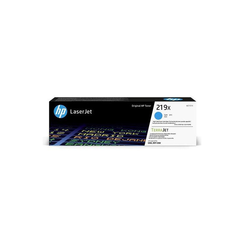 (W2191X) HP TONER CIAN LASERJET PRO 3202 PRINTER