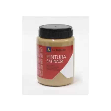 (111722) LA PAJARITA TÉMPERA ESCOLAR BOTE DE 35ML SATINADA AMARILLO SIENA OSCURO L-05