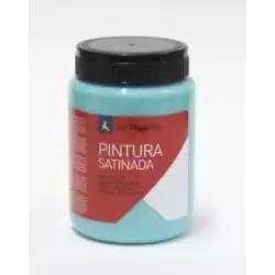 (169422) LA PAJARITA TÉMPERA ESCOLAR BOTE DE 35ML SATINADA AZUL TURQUESA L-35