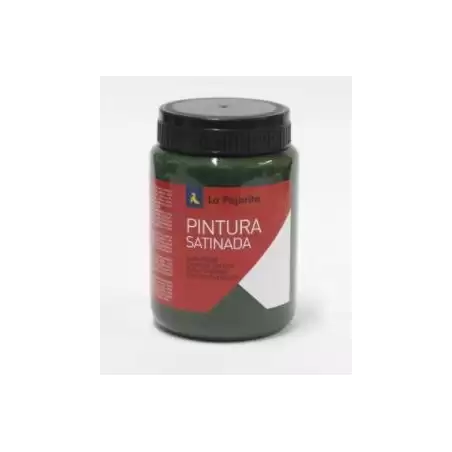 (170122) LA PAJARITA TÉMPERA ESCOLAR BOTE DE 35ML SATINADA VERDE PINO L-41