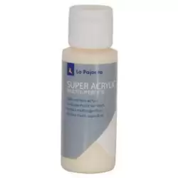 (177576) LA PAJARITA PINTURA SUPER ACRYLIC A-02 60ML MARFIL