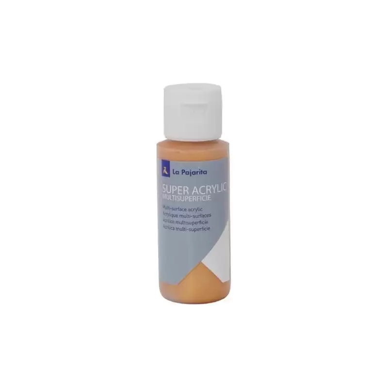 (182176) LA PAJARITA PINTURA SUPER ACRYLIC A-47 60ML ORO REAL