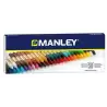 (MNC00088) MANLEY ESTUCHE DE 50 CERAS BLANDAS 60MM COLORES SURTIDOS