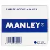 (MNC04555) MANLEY ESTUCHE DE 12 CERAS 60MM (12) ROSA CLARO