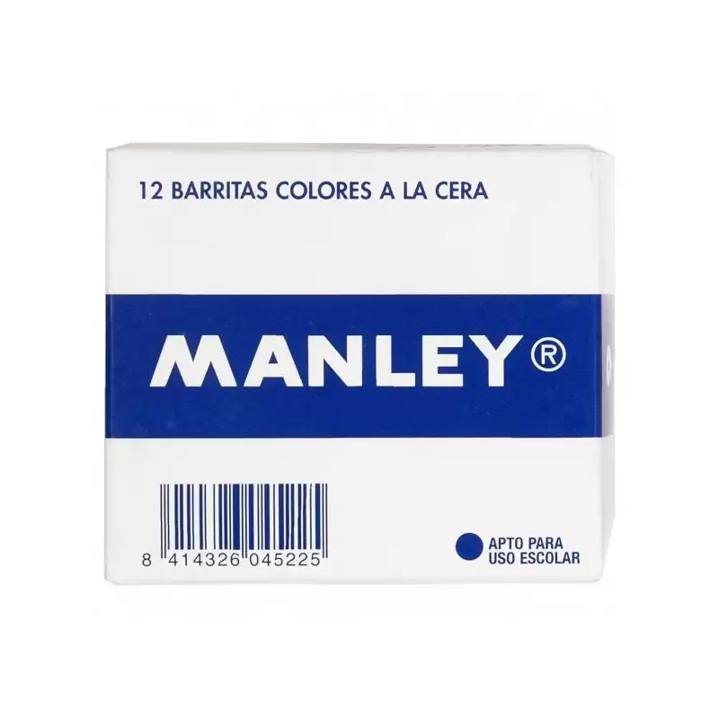 (MNC04566) MANLEY ESTUCHE DE 12 CERAS 60MM (13) VIOLETA NATURAL