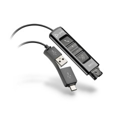 (218266-01/786C6AA) HP POLY ADAPTADOR PARA AURICULARES DA75 QD A PC