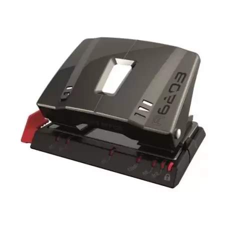 (620311) MAPED PERFORADORA ADVANCED METAL 2 AGUJEROS A6203 NEGRO