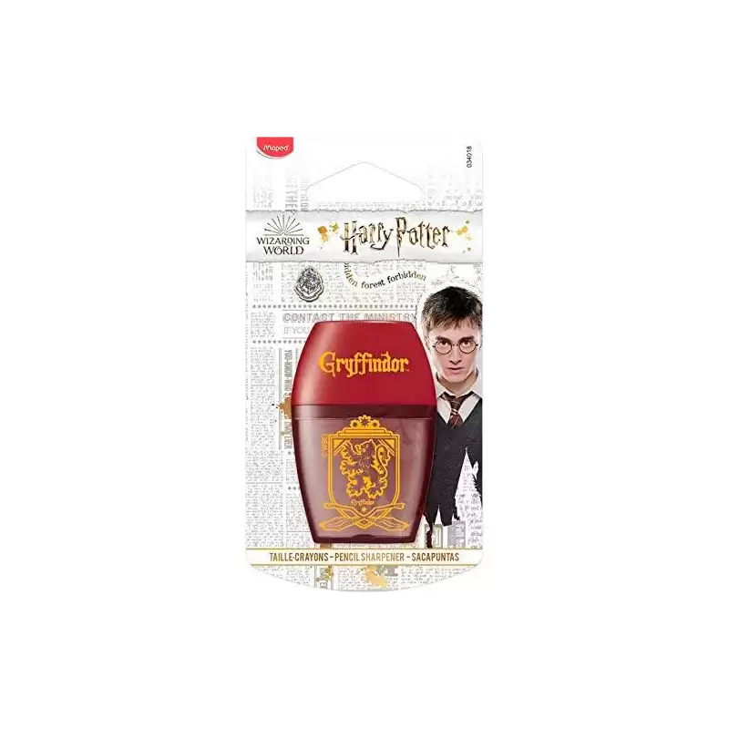 (034018) MAPED AFILALÁPICES HARRY POTTER 1 AGUJERO C/ DEPÓSITO TRANSPARENTE BLISTER