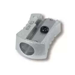 (506600) MAPED SACAPUNTAS METÁLICO CLASSIC 1 AGUJERO PLATA C/20U