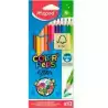 (183212FC) MAPED LÁPICES DE COLORES COLOR´PEPS STAR CERTIFICADO FSC C/SURTIDOS ESTUCHE 12 UD