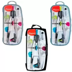 (291010) MAPED BIGOTERA GIGANTE DE METAL PRECISION SYSTEM C/ ADAPTADOR UNIVERSAL COLORES SURTIDOS