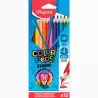 (862712) MAPED LÁPICES DE COLORES COLOR´PEPS STRONG C/SURTIDOS ESTUCHE 12 UD