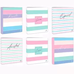 (592RF-EX) MARIOLA CARPETA 4 ANILLAS MIXTAS 40MM CARTÓN FORRADO PLASTIFICADO DISEÑOS SURTIDOS