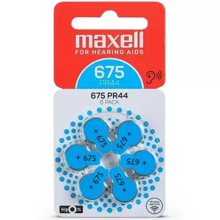 (791420) MAXELL BATERIAS DE AIRE DE ZINC 1