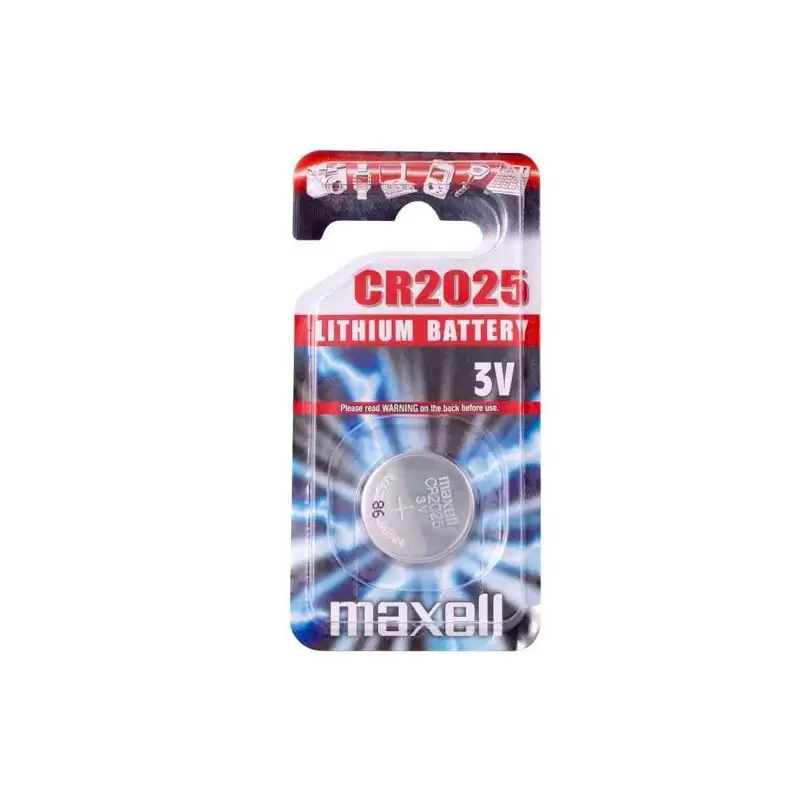 (CR2025-B1 MXL) MAXELL PILAS PLANAS DE LITIO 3V - CR2025
