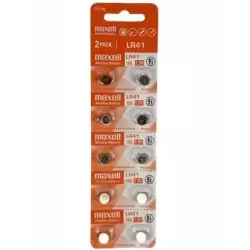 (LR0041-B10 MXL) MAXELL PILAS PLANAS ALCALINAS 1