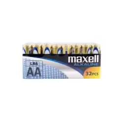 (LR06-32PK PACK SHRIN) MAXELL PILAS ALCALINAS AA - LR06- PACK 32 UDS