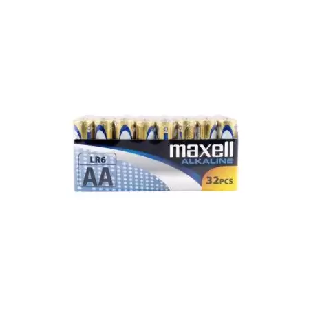 (LR06-32PK PACK SHRIN) MAXELL PILAS ALCALINAS AA - LR06- PACK 32 UDS