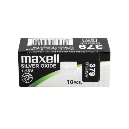 (SR0521SW MXL) MAXELL MICRO PILAS PLANAS ÓXIDO DE PLATA 1