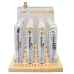 (70000298) METALMORPHOSE MARCALIBROS METÁLICOS 3D EXPOSITOR 16 UD SURTIDOS