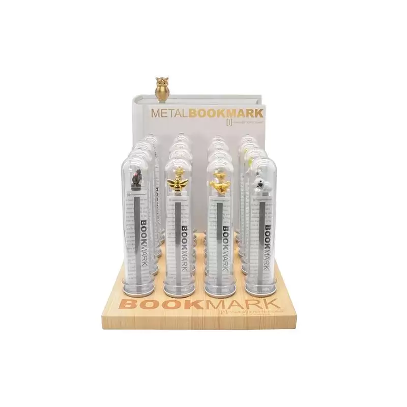 (70000298) METALMORPHOSE MARCALIBROS METÁLICOS 3D EXPOSITOR 16 UD SURTIDOS