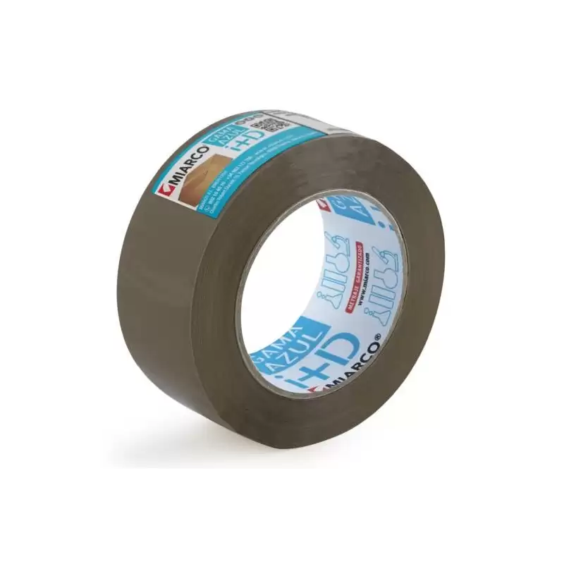 (22706) MIARCO CINTA DE EMBALAJE GAMA AZUL ROLLO 48X66 MARRÓN PACK -6 UD-