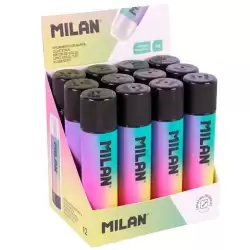 (4415912SN) MILAN PEGAMENTO EN BARRA 21GR SUNSET CAJA EXPOSITORA 12 UD