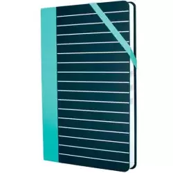 (57053ST) MILAN LIBRETA PAPERBOOK MEDIANA 208 PAG CIERRE CON GOMA 21X14