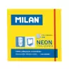 (85434) MILAN BLOC NOTAS ADHESIVAS REMOVIBLES 100H 76X76 AMARILLO FLUORESCENTE