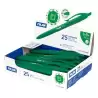 (176513925) MILAN BOLIGRAFO P1 TOUCH VERDE CAJA EXPOSITORA 25U