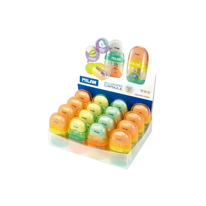 (4701116LK2) MILAN AFILABORRA CAPSULE SERIE NEW LOOK C/SURTIDOS EXPOSITOR 16 UD