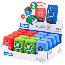 (4703116VK) MILAN AFILABORRA COMPACT VIKINGS CAJA EXPOSITORA 16U C/SURTIDOS