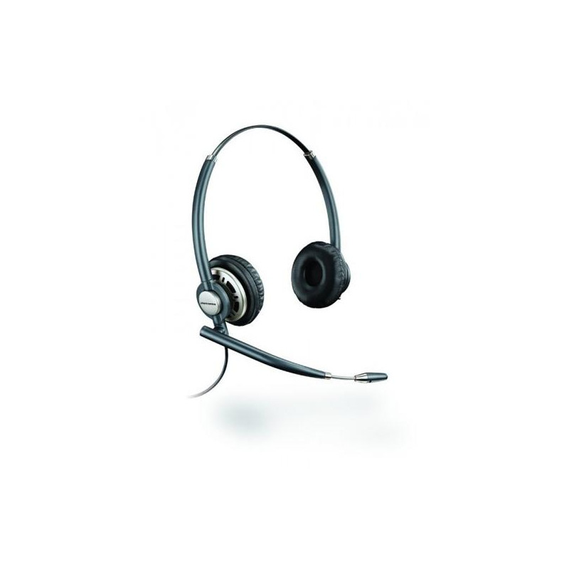 (78714-102) HP POLY AURICULARES ENCOREPRO HW720 DIADEMA BIAURAL C/ MICRÓFONO NEGRO
