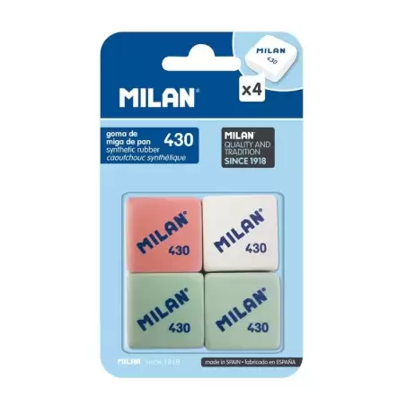 (BMM9215) MILAN GOMA 430 MIGA DE PAN BLISTER -4U-