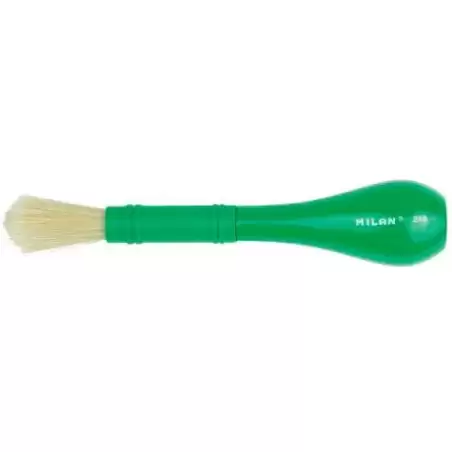 (0421300) MILAN PINCEL PELO CERDA GRUESO SERIE 213 PARA COLA Y TÉMPERA VERDE