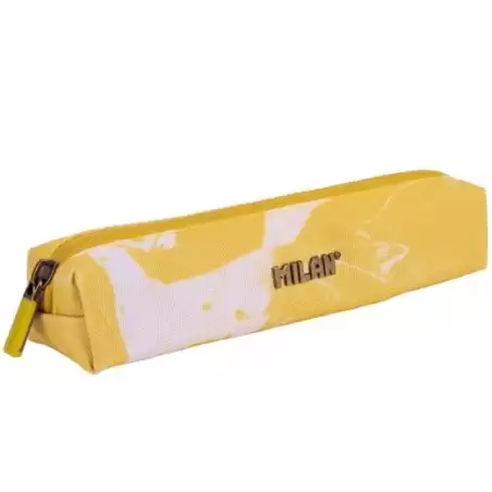 (081129LVY) MILAN PORTATODO MINI REDONDO SERIE LAVA AMARILLO