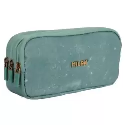 (081135LVGR) MILAN PORTATODO 3 CREMALLERAS SERIE LAVA VERDE