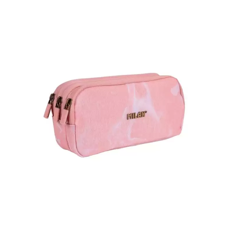 (081135LVP) MILAN PORTATODO 3 CREMALLERAS SERIE LAVA ROSA