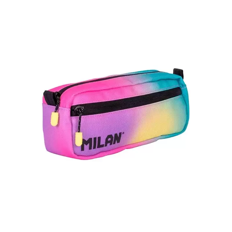 (081148SN26) MILAN PORTATODO RECTANGULAR 2 CREMALLERAS COLECCIÓN SUNSET
