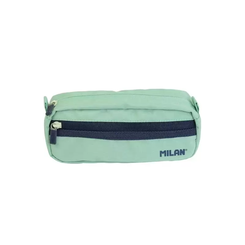 (081148SNCGR) MILAN PORTATODO RECTANGULAR 2 CREMALLERAS SERIE 1918 VERDE