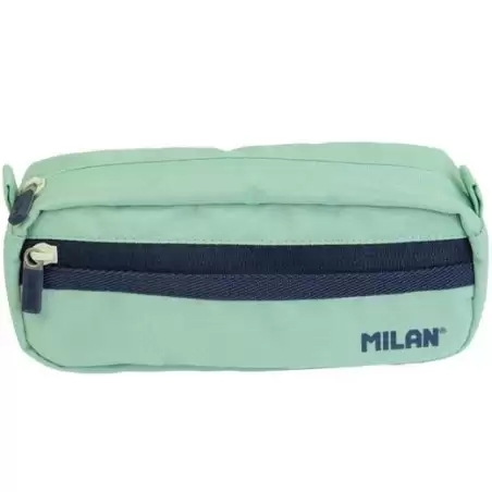 (081148SNCGR) MILAN PORTATODO RECTANGULAR 2 CREMALLERAS SERIE 1918 VERDE