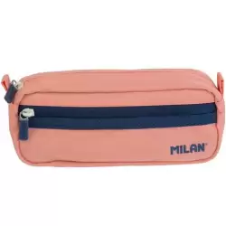 (081148SNCP) MILAN PORTATODO RECTANGULAR 2 CREMALLERAS SERIE 1918 ROSA