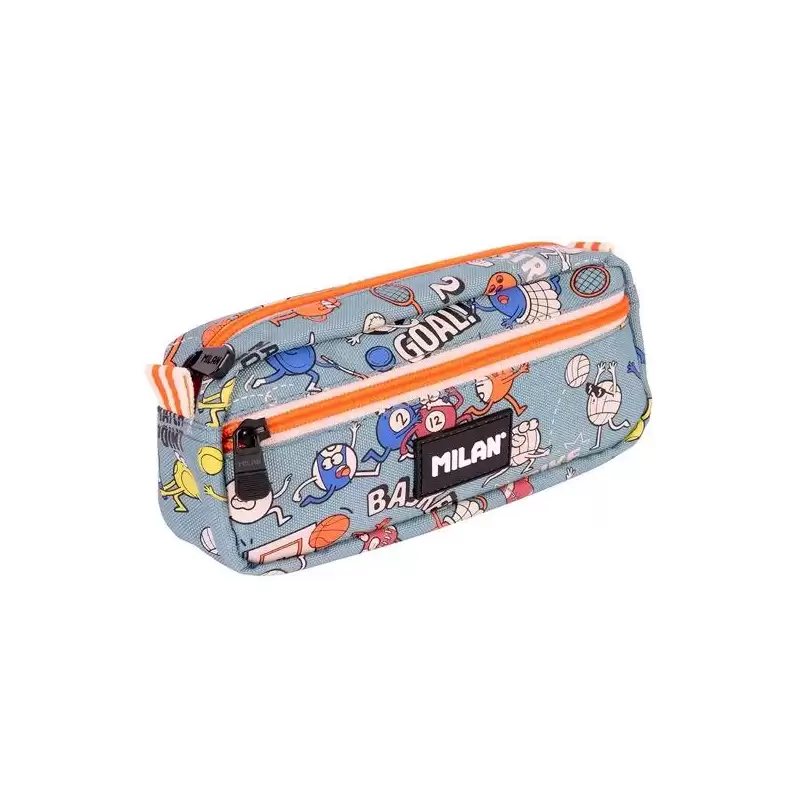 (081148SPT) MILAN PORTATODO RECTANGULAR 2 CREMALLERAS SERIE ESPECIAL SPORTS