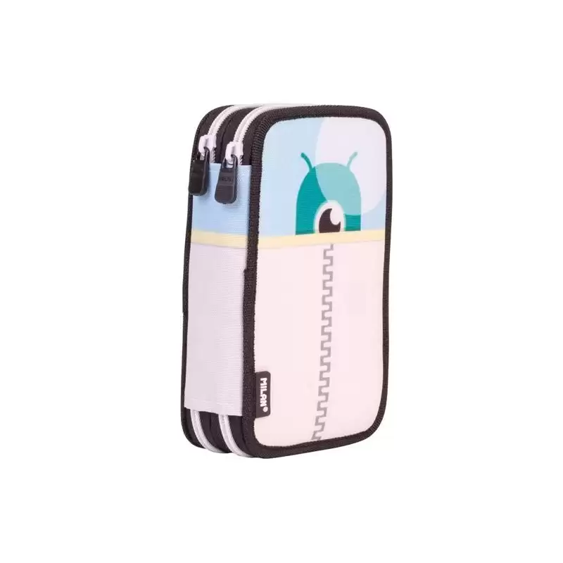 (081264ALNB) MILAN PLUMIER 2 PISOS CON CONTENIDO SERIE ESPECIAL ALIENS AZUL