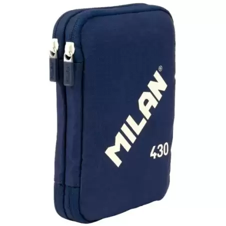 (081276SNCB) MILAN PLUMIER 2 PISOS CON CONTENIDO SERIE 430 SINCE 1918 AZUL