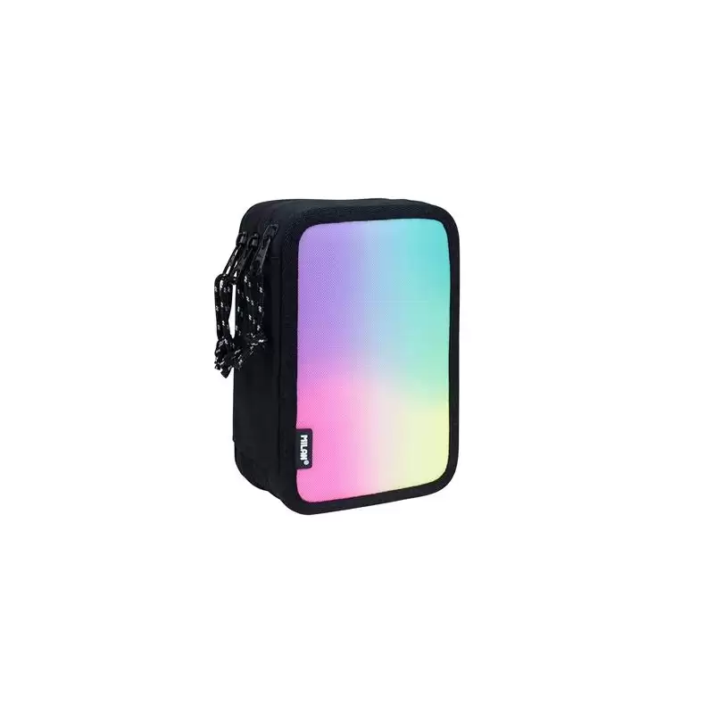 (081364SNK1) MILAN PLUMIER 3 PISOS C/CONTENIDO SUNSET NEGRO